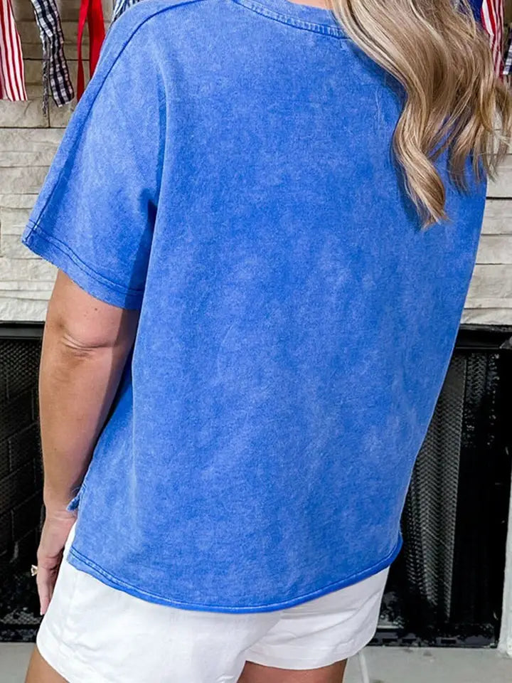 PREORDER - Patriotic Patch Star Top