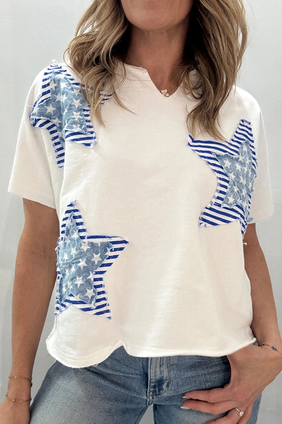 PREORDER - Patriotic Patch Star Top